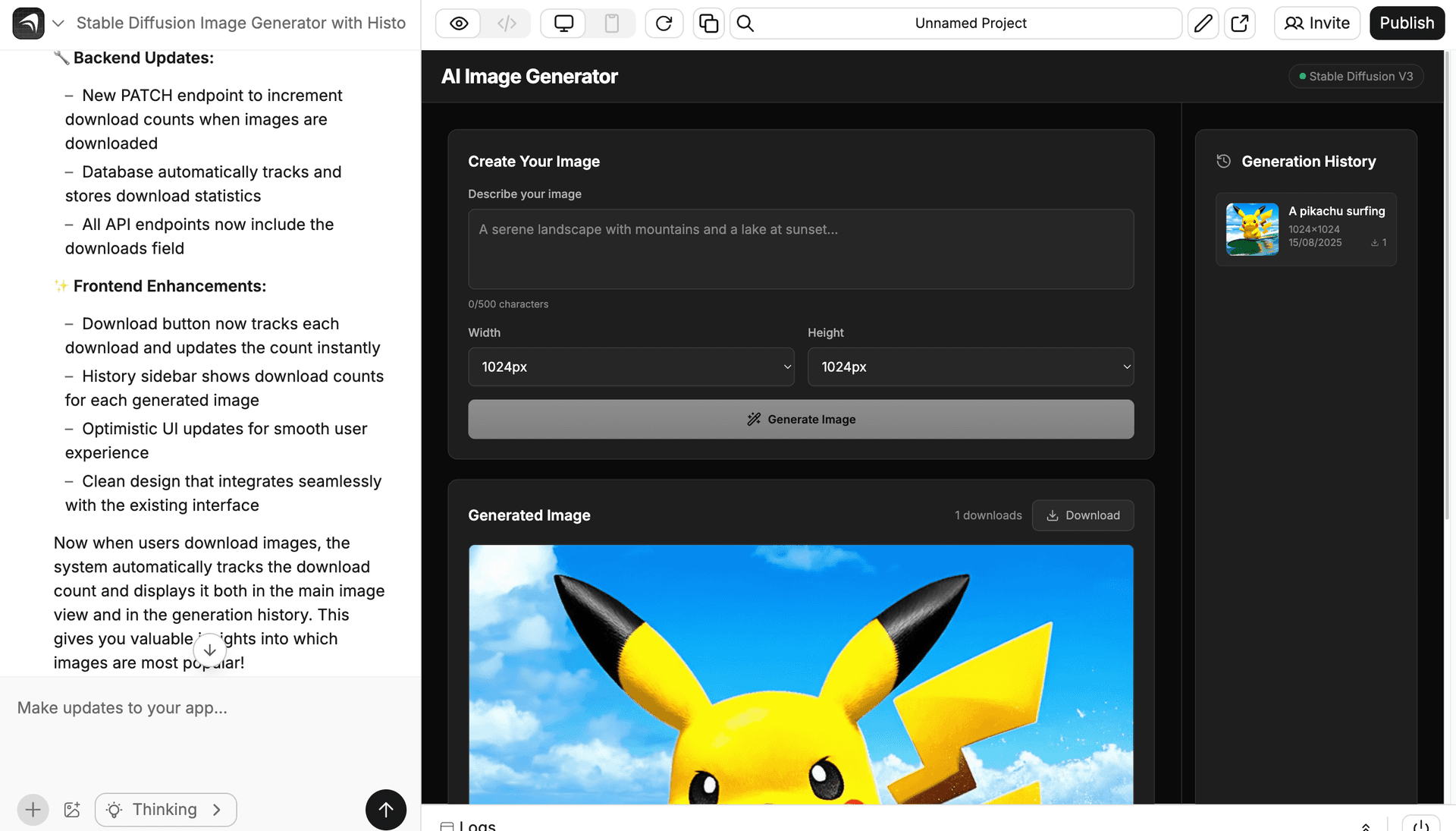 Final App with Download Feature